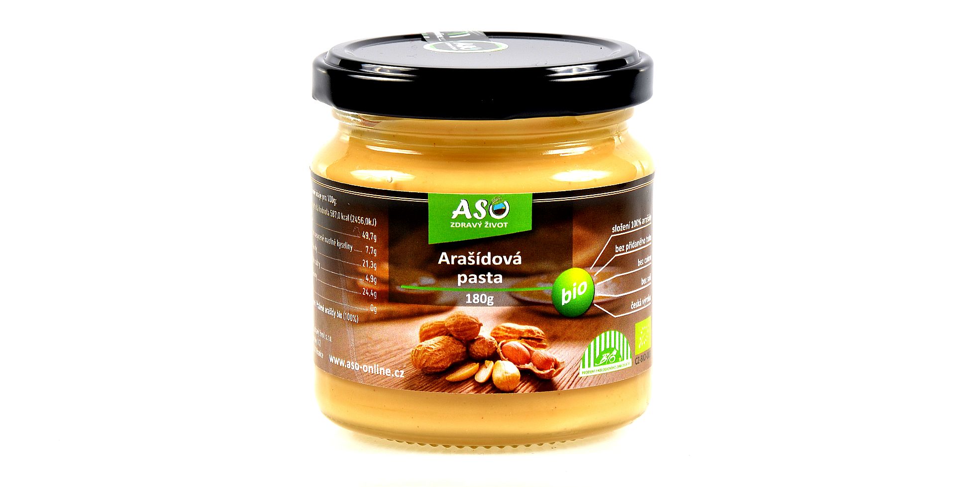 Arasidova pasta bio 180g